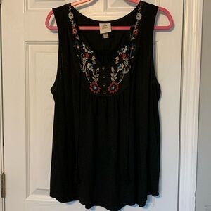 Knox Rose embroidered tunic